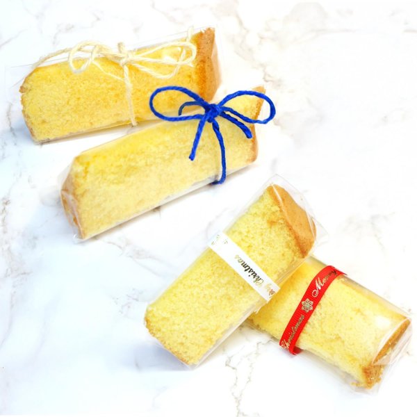 画像7: シフォンケーキ袋 テープなし 曇らない袋 防曇（ボードン）タイプ 【210/130x130mm】 100枚入り 30ミクロン厚 使い捨て お菓子 台形 OPP ラッピング 国産 透明 (7)