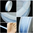画像3: ナイロン紐【ライトブルー】0.8mm×10m 細紐 編み紐 ナイロン糸 マクラメ ミサンガ ブレスレット ビーズコード DIY 手芸用 きらきらぷんぷん丸 CNC-004 (3)