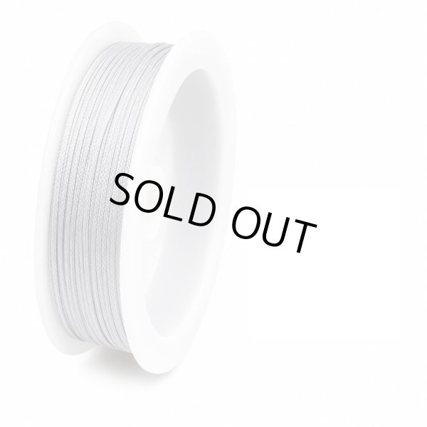 画像1: ナイロン紐【グレー】0.8mm×10m 細紐 編み紐 ナイロン糸 マクラメ ミサンガ ブレスレット ビーズコード DIY 手芸用 きらきらぷんぷん丸 CNC-006 (1)