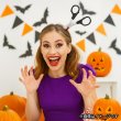 画像5: ハロウィン カチューシャ ハサミ ホラー コスプレ 仮装 頭に刺さった風 おもしろ 小物 小道具 恐怖 刃物 ヘアバンド 男女兼用 きらきらぷんぷん丸 COS-036 (5)
