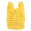 画像1: エコバッグ 伸縮 折りたたみ不要 【イエロー】 伸びる コンパクト 買い物 大容量 軽量 レジ袋 手洗い対応 おしゃれ 絞り きらきらぷんぷん丸 ECB-008 (1)