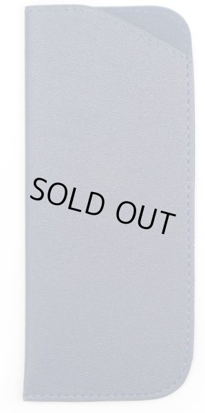 画像1: メガネケース 合皮 革 【ネイビー】 紺 スリム 眼鏡ケース サングラスケース PUレザー 可愛い おしゃれ 薄型 コンパクト 軽量 きらきらぷんぷん丸 EGC-017 (1)