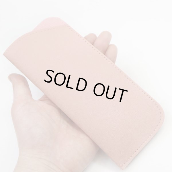 画像6: メガネケース 合皮 革 【ピンク】 スリム 眼鏡ケース サングラスケース PUレザー 可愛い おしゃれ 薄型 コンパクト 軽量 きらきらぷんぷん丸 EGC-019 (6)