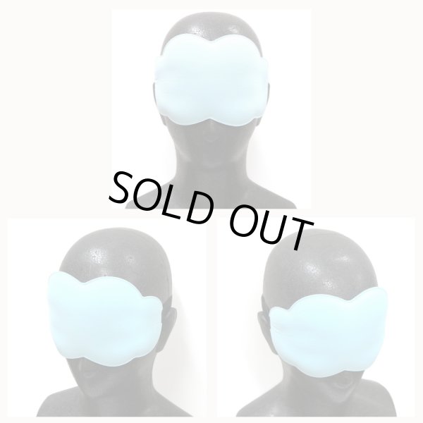 画像6: アイマスク 3D 雲形 立体 ライトブルー 目隠し 可愛い かわいい リラックス おもしろ 大人 子供 睡眠用 安眠 昼寝 瞑想 仮眠 旅行 携帯 軽量 飛行機 きらきらぷんぷん丸 EYM-002 (6)