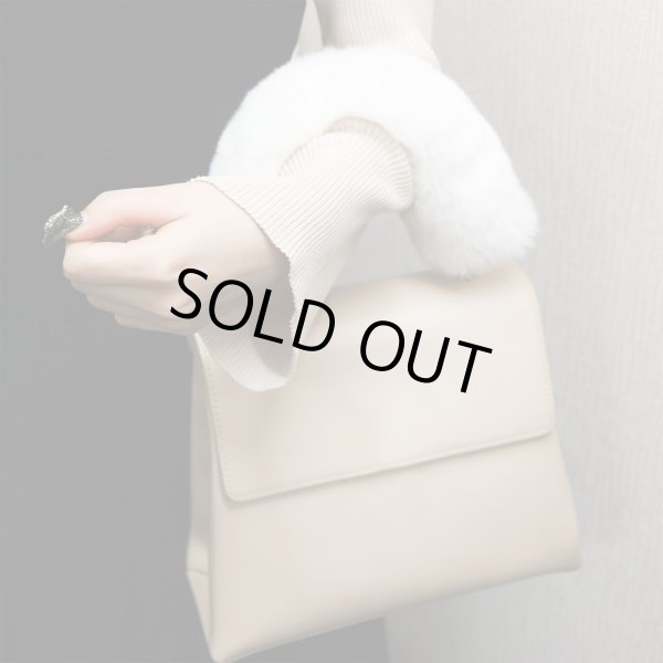 画像6: [きらきらぷんぷん丸] ファーハンドル 【ブラック】 2個 約25cm ファスナーテープ 持ち手カバー レディース ファー ハンドル ハンドルカバー かわいい 取り外し FH-001 (6)