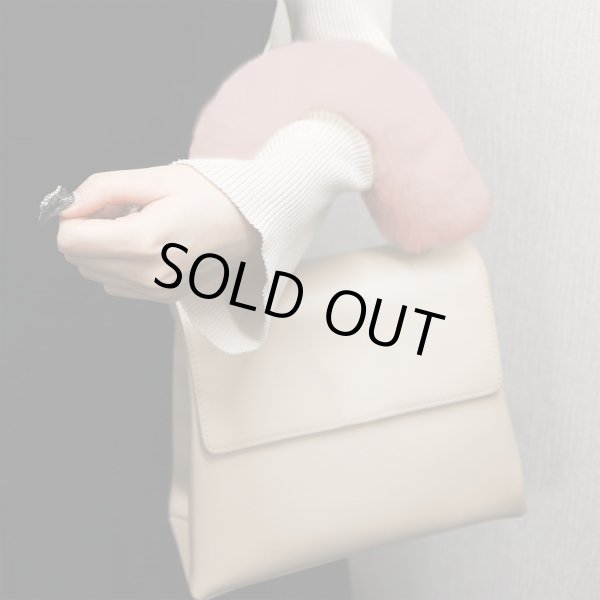 画像6: ファーハンドル スモーキーピンク 2個 約25cm ファスナーテープ 持ち手カバー レディース ファー ハンドル ハンドルカバー バッグ きらきらぷんぷん丸 FH-007 (6)