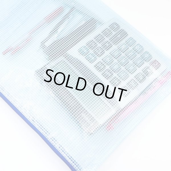 画像7: ジッパー式 ファイルケース A4 5枚入り(5色セット)x〔1セット〕 メッシュ 防水 袋 収納 バッグ きらきらぷんぷん丸 FLE-001 (7)