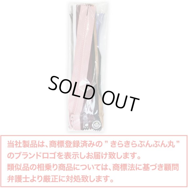 画像2: ファスナー 20cm ジッパー 手芸 テープ 修理【ミックスカラー 10本入り】ハンドメイド きらきらぷんぷん丸 FSR-001 (2)