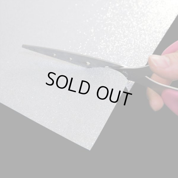 画像6: 【グリッターシート】グリッターペーパー A4 厚紙【シルバー 10枚】粘着なし 銀 粉が落ちにくい フリーカット 台紙 工作 DIY ラメ きらきらぷんぷん丸 GP-002 (6)