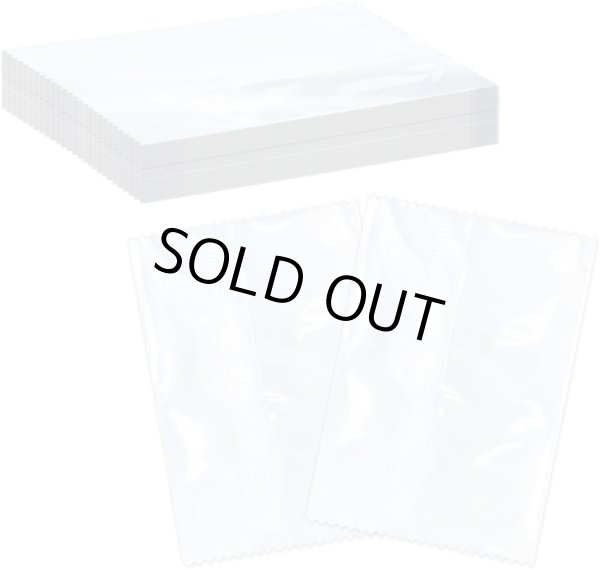 画像1: 熱圧着袋 透明 97枚 内寸70x80mm ギザギザ ラッピング 包装 ハンドメイド ヒートシール アイロン シーラー かわいい おしゃれ きらきらぷんぷん丸 GRA-004 (1)