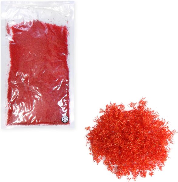 画像1: ジオラマスポンジターフ 約40g入り 【レッド】 赤 花 秋 紅葉 自然 パウダー テラリウム ミニチュア フェイクモス 鉄道模型 きらきらぷんぷん丸 GRDN-016 (1)