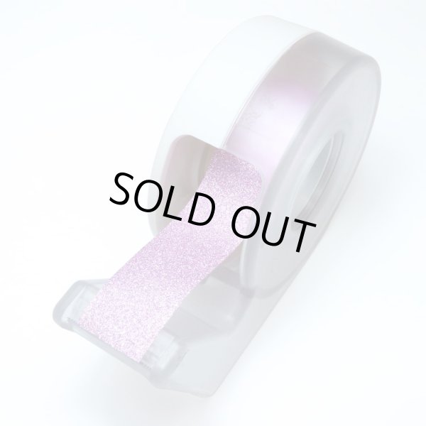 画像4: グリッターテープ ピンク 細かいラメ キラキラ デコレーション ラッピング シール プレゼント 1巻 幅約15mm×長さ約5m きらきらぷんぷん丸 GT-026 (4)