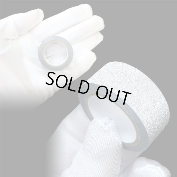 画像5: グリッターテープ シルバー 細かいラメ キラキラ デコレーション ラッピング シール プレゼント 4巻 幅約15mm×長さ約5m きらきらぷんぷん丸 GT-037 (5)