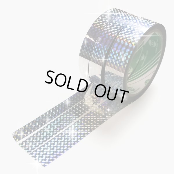 画像7: 【ホログラムテープ】粘着あり デコレーション ラッピング用に【約15mm×50m】1巻 きらきらぷんぷん丸 HG-002 (7)