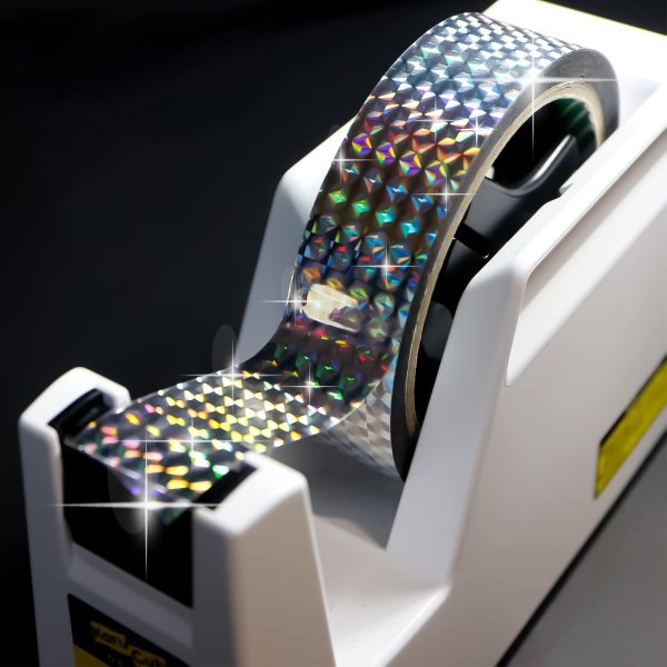 画像4: 【ホログラムテープ】粘着あり デコレーション ラッピング用に【約24mm×50m】1巻 きらきらぷんぷん丸 HG-004 (4)