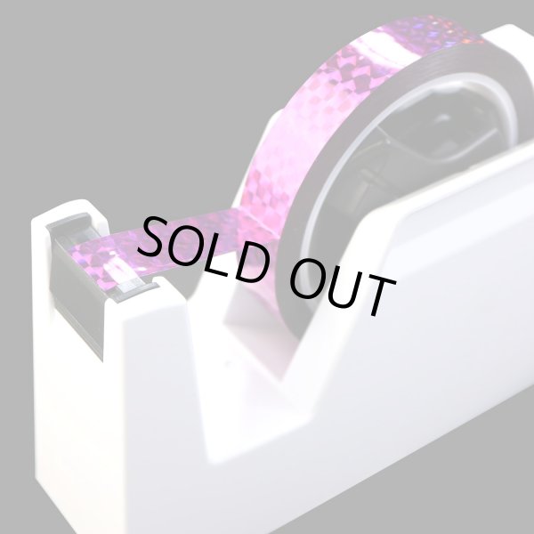 画像4: ホログラムテープ メッキテープ パープル キラキラ 粘着あり デコレーション ラッピングに 18mm×50m きらきらぷんぷん丸 HG-039 1巻 (4)