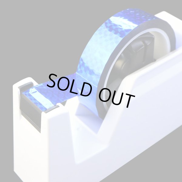 画像4: ホログラムテープ メッキテープ ブルー キラキラ 粘着あり デコレーション ラッピングに 24mm×50m きらきらぷんぷん丸 HG-051 1巻 (4)