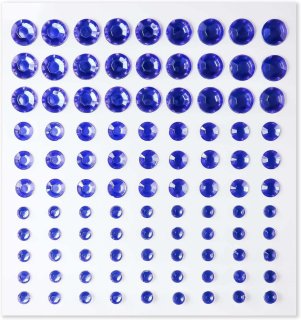 138 ラインストーンシール(デコシール) ジュエリータイプ 3ミリ