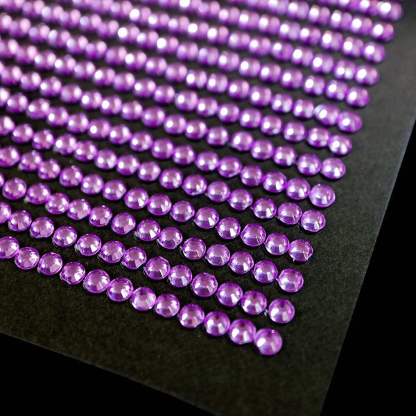 画像6: ラインストーンシール 粘着あり デコレーション スマホ シート ステッカー 大きめスマホサイズ【クリスタル】1シート 120x200mm きらきらぷんぷん丸 S031 (6)