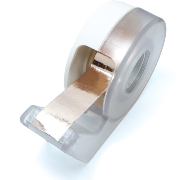 画像4: メッキマスキングテープ ピンクゴールド 粘着あり デコレーション ラッピング 【幅15mm×長さ5m】 きらきらぷんぷん丸 MMT-001 (4)