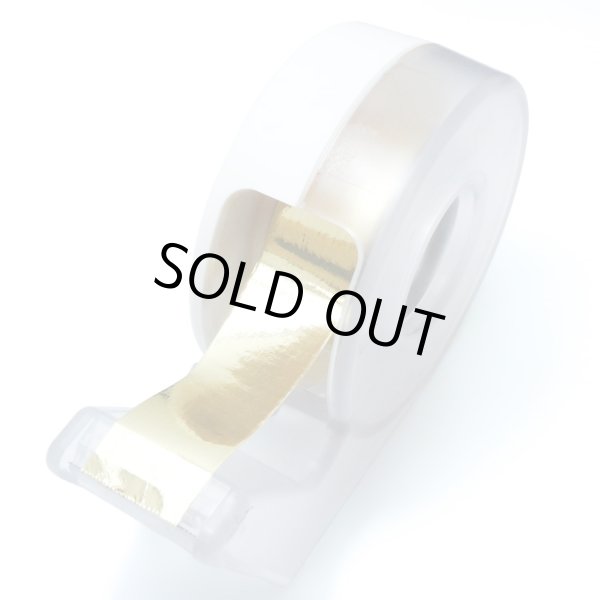 画像4: メッキマスキングテープ ゴールド 粘着あり デコレーション ラッピング 【幅15mm×長さ5m】 きらきらぷんぷん丸 MMT-002 (4)