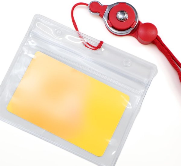 画像6: 名札ケース 【横長】 透明 クリア 名札ホルダー ネームホルダー ケース 名札 ネームプレート 首下げ 業務用 【10枚入り】x〔1セット〕 きらきらぷんぷん丸 NMT-009 (6)