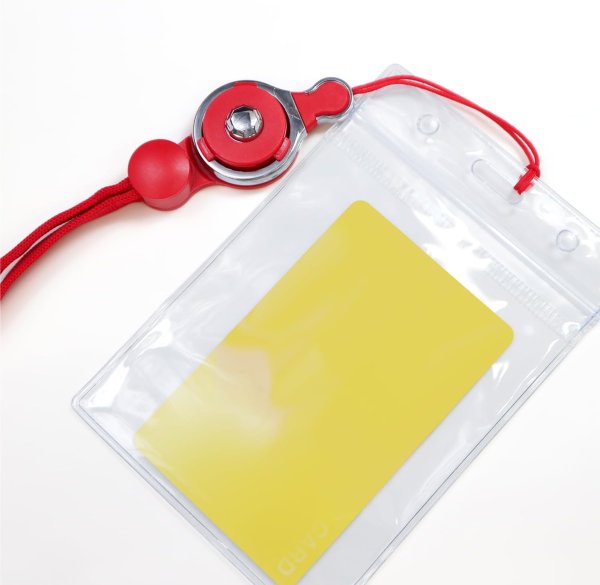 画像6: 名札ケース 【縦長】 透明 クリア 名札ホルダー ネームホルダー ケース 名札 ネームプレート 首下げ 業務用 【10枚入り】x〔1セット〕 きらきらぷんぷん丸 NMT-010 (6)