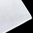 画像6: ハンカチ 白 無地 【10枚入り】 約380x380mm シンプル コットン 綿 お絵描き 手芸 染色 冠婚葬祭 ポケットチーフ 男女兼用 きらきらぷんぷん丸 NNI-007 (6)