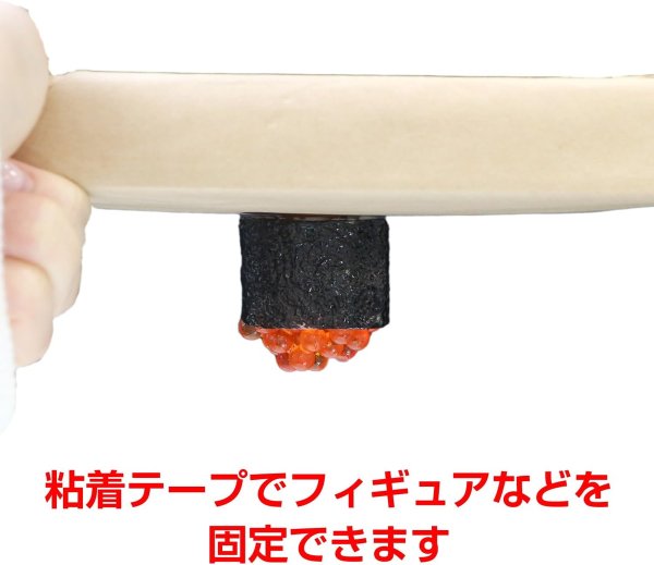 画像3: フィギュア固定 シール 【13mmx8mm】 大容量 透明 両面 粘着 固定シール 接着 【1シート80枚x4シート入り】x〔1セット〕 きらきらぷんぷん丸 NNT-001 (3)