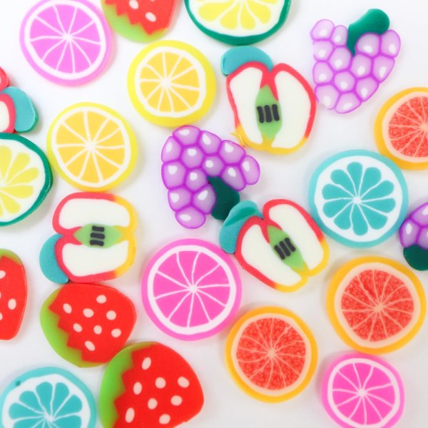 画像3: デコパーツ フルーツ ネイルパーツ【3セット入り】果物 スライスパーツ デコレーション レジン ハンドメイド カラフル 大容量 きらきらぷんぷん丸 NP-014 (3)