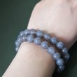 画像6: 【天然石】グレーアゲート（灰めのう） ブレスレット用 ビーズ 一連 10mm【約38粒入り】パワーストーン 手芸 ハンドメイド アクセサリー パーツ きらきらぷんぷん丸 NS-007 (6)