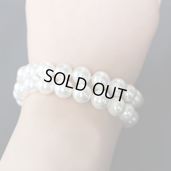 画像5: 【パール】ネックレス・ブレスレット用 ビーズ 一連 10mm 約38粒入り きらきらぷんぷん丸 NS-017 (5)