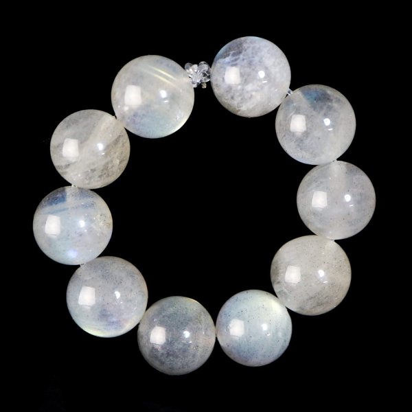 画像5: 【天然石】ラブラドライト ブレスレット用 ビーズ 10mm10粒入りきらきらぷんぷん丸 NS-029 (5)