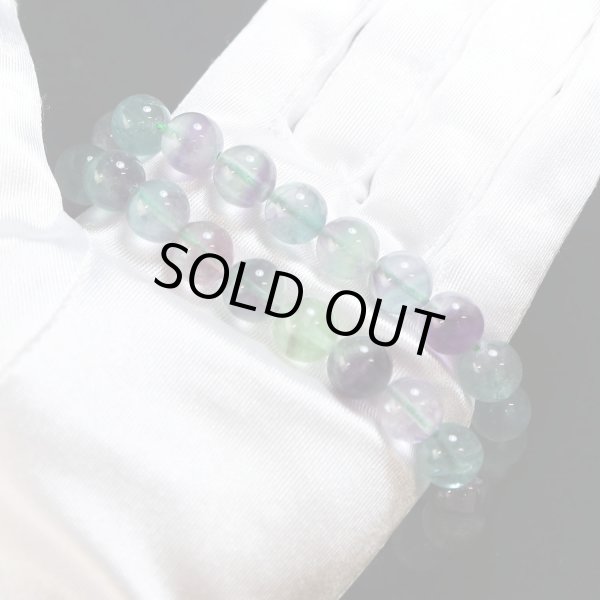 画像5: 【天然石】フローライト ブレスレット用 ビーズ 一連 10mm【約38粒入り】パワーストーン 手芸 ハンドメイド アクセサリー パーツ きらきらぷんぷん丸 NS-039 (5)