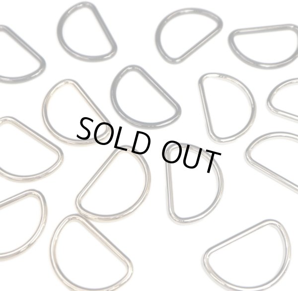 画像6: Dカン 金属【ゴールド】金 ストラップ キーホルダー パーツ 金具 ハンドメイド ナスカン 5個入り【内径3cm】きらきらぷんぷん丸 NSKR-020 (6)