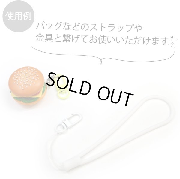 画像6: ナスカン 薄型 回転カン付き 内径約8mm 【ホワイト】 白 ワンタッチ 10個入り 金属 キーホルダー パーツ 金具 ハンドメイド きらきらぷんぷん丸 NSKR-044 (6)