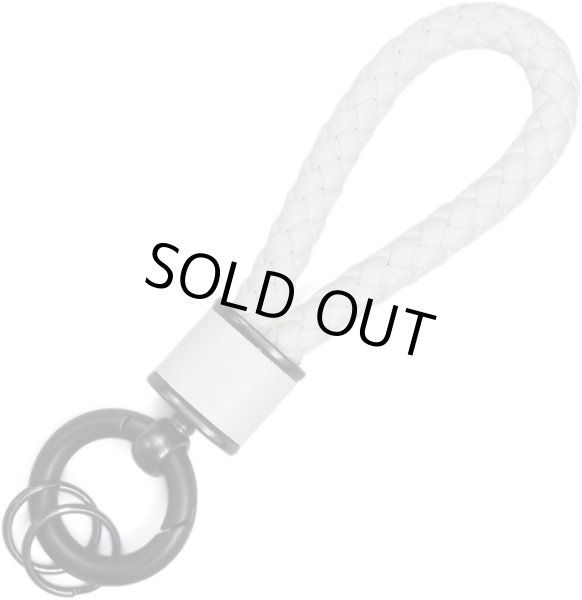 OFF-WHITE ストライプ レザー キーホルダー OFF-WHITE ストライプ レザー キーホルダー Off-White - オフ