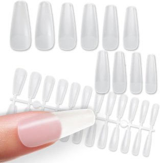 ネイルチップ スキニーオーバル 240枚 10サイズ 付け爪 ロング