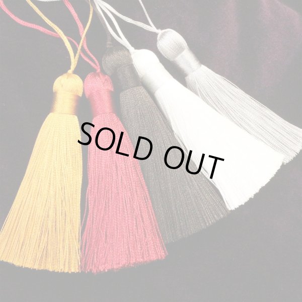 画像6: タッセル チャーム グレー【10本入り】 個包装 手芸 装飾 ハンドメイド アクセサリー パーツ ストラップ きらきらぷんぷん丸 NTSL-003 (6)