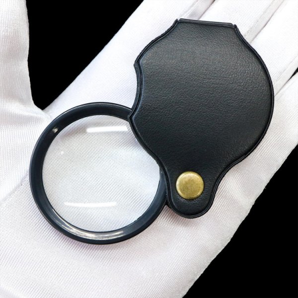 画像7: ポケットルーペ 折り畳み 6倍率 ルーペ 【1個】 レンズ径 38mm 拡大鏡 見やすい コンパクト 携帯 高齢者 新聞 読書用ルーペ 小型ルーペ 虫眼鏡 きらきらぷんぷん丸 PL-001 (7)