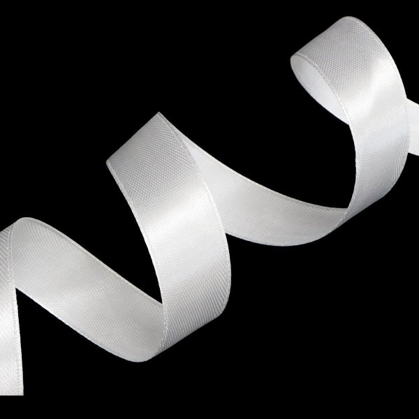 画像4: サテンリボン 片面 白 ホワイト 20mm幅x22m巻 ロール 大容量 手芸 プレゼント ギフト ラッピング 花束 結婚式 デコレーション きらきらぷんぷん丸 RBN-003 (4)