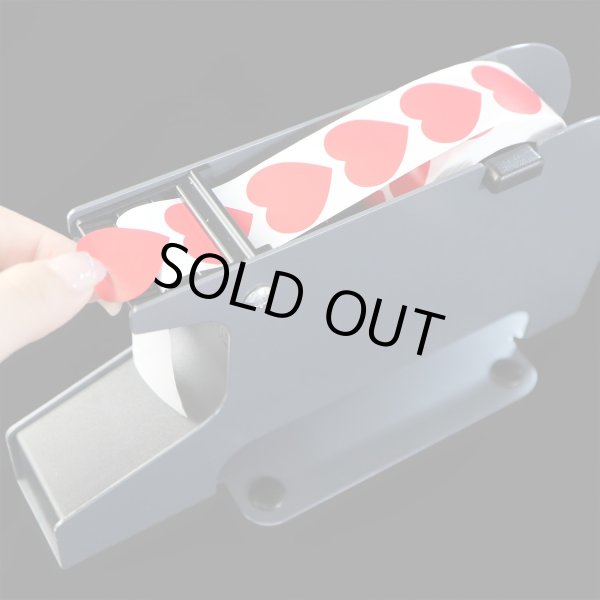 画像6: ロールシール 赤 レッド ハート型 ハートステッカー ギフトシール ラッピング デコレーション 〔約500s〕入 シールサイズ25×25mm 大容量 きらきらぷんぷん丸 RLS-015 (6)