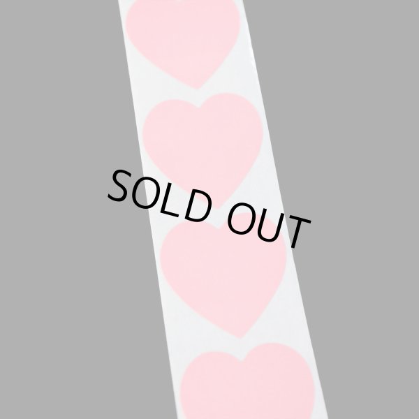 画像4: ロールシール ピンク ハート型 ハートステッカー ギフトシール ラッピング デコレーション 〔約500s〕入 シールサイズ25×25mm 大容量 きらきらぷんぷん丸 RLS-016 (4)