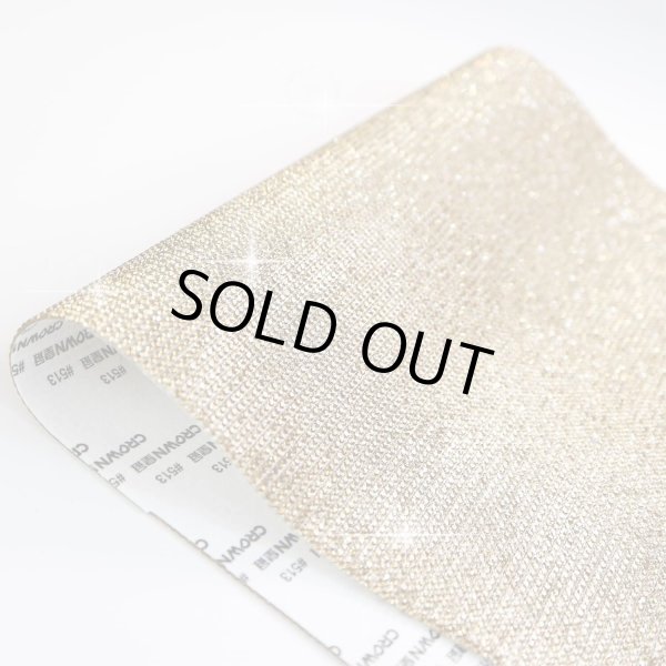 画像6: ラインストーンシール 粘着あり デコレーション スマホ シート ステッカー A4大きめサイズ 【ライトゴールド】1シート 240x400mm きらきらぷんぷん丸 S004 (6)