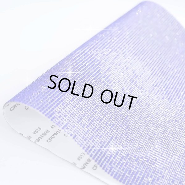 画像6: ラインストーンシール 粘着あり デコレーション スマホ シート ステッカー A4大きめサイズ 【アメジスト】1シート 240x400mm きらきらぷんぷん丸 S013 (6)