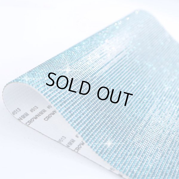 画像6: ラインストーンシール 粘着あり デコレーション スマホ シート ステッカー A4大きめサイズ 【エメラルドグリーン】1シート 240x400mm きらきらぷんぷん丸 S016 (6)