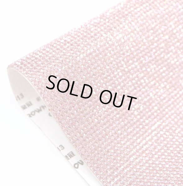 画像6: ラインストーンシール 粘着あり デコレーション スマホ シート ステッカー A4大きめサイズ 【ライトピンク】1シート 240x400mm きらきらぷんぷん丸 S033 (6)