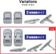 画像5: ノートパソコン スタンド 折りたたみ 貼り付けタイプ 2個入り 【3段階調節タイプ シルバー】 ノートPC 台 コンパクト 薄型 高さ調整 金属製 姿勢改善 冷却 持ち運び 滑り止め きらきらぷんぷん丸 SCP-069 (5)
