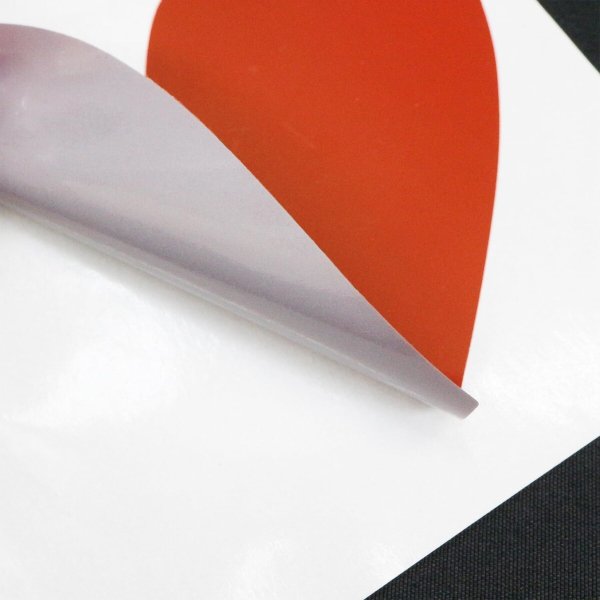 画像6: スクラッチシール ハート 【レッド】 赤 大きめ スクラッチ シール ステッカー 6cmx7cm 【1シート2枚x10シート入り】x〔1セット〕 きらきらぷんぷん丸 SCRS-004 (6)