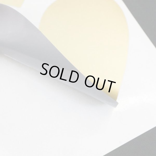 画像6: スクラッチシール ハート 【ゴールド】 金 大きめ スクラッチ シール ステッカー 6cmx7cm 【1シート2枚x10シート入り】x〔1セット〕 きらきらぷんぷん丸 SCRS-005 (6)